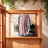 Japanese-style tie-dyed men's short-sleeved five-quarter and half-sleeved T-shirts, gradient color trendy brand ins couple loose T-shirts, tops and hoodies are available for selection Specification image